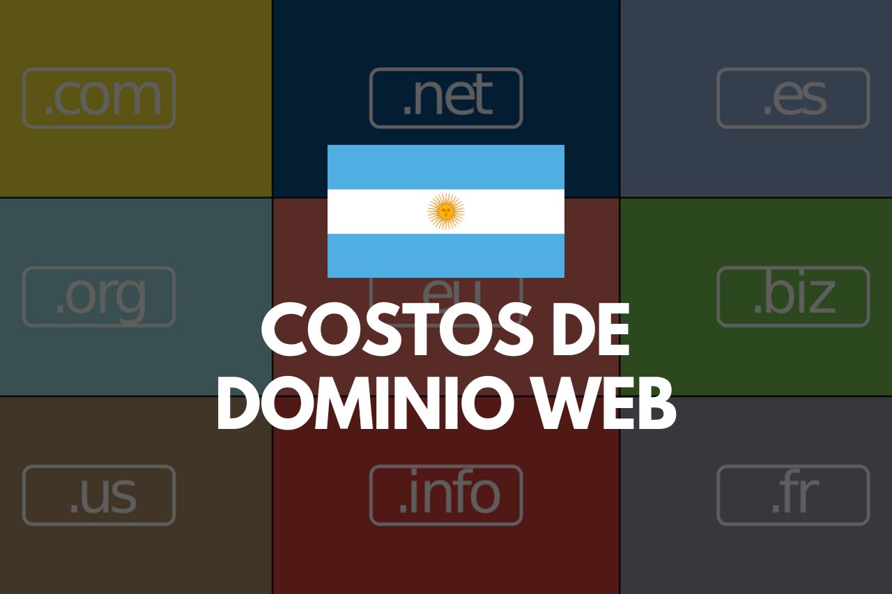 Cuánto cuesta un dominio web en Argentina