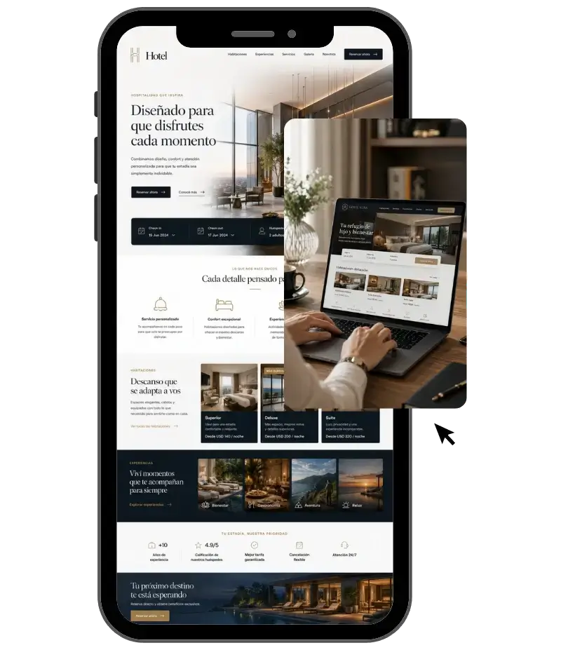 Diseño web para hoteles