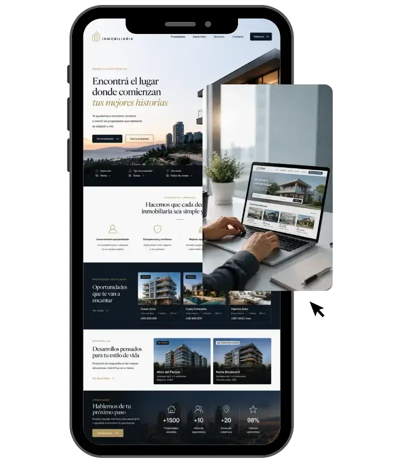 Diseño web para inmobiliarias