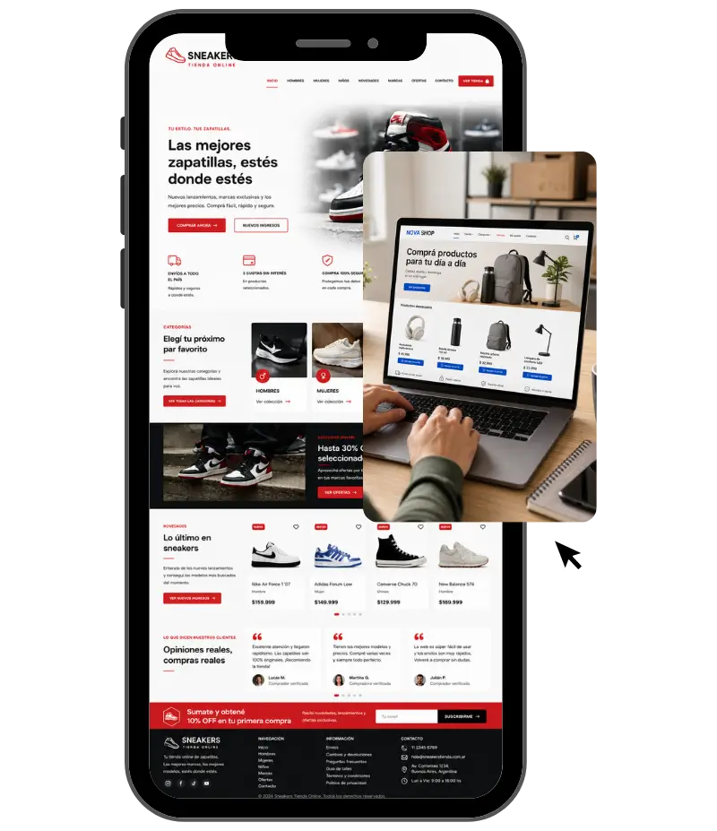 Diseño web para tiendas online